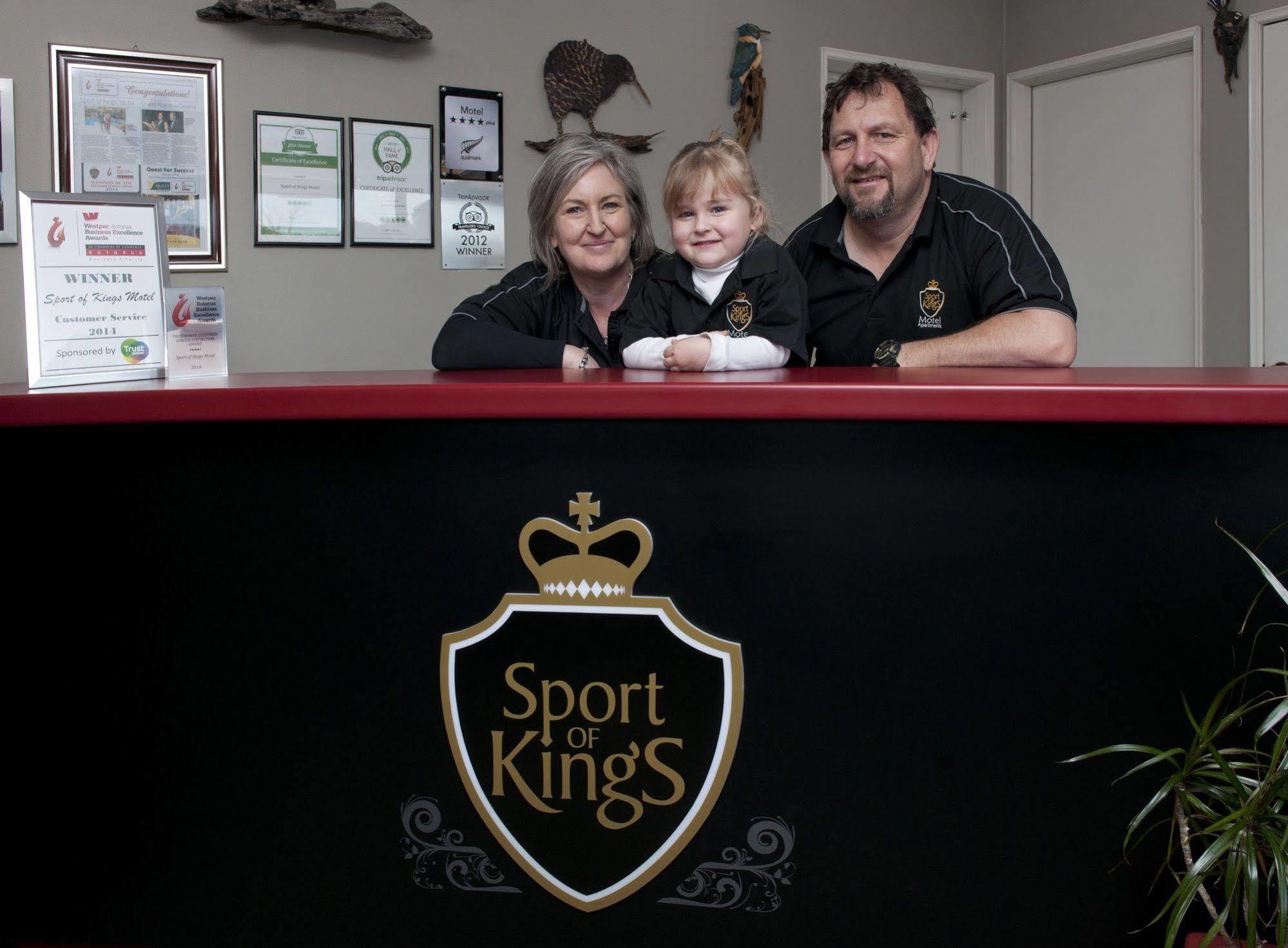 Sport Of Kings Motel Rotorua Eksteriør billede